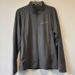 Ogio Endurance Women’s XL Jacket Grey Columbia Winery Embroidered Full Zip Coat